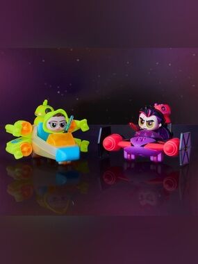 Star Wars Doorables Starfighter Showdown Blacklight 1.5” Mini Figs Brand New